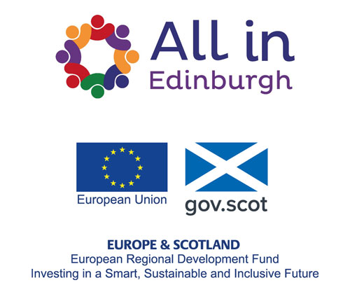 All in Edinburgh / Europe & Scotland Logos 